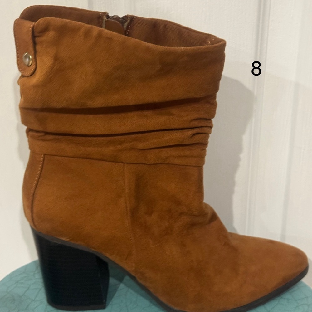 Women's Tan Ankle Boots
